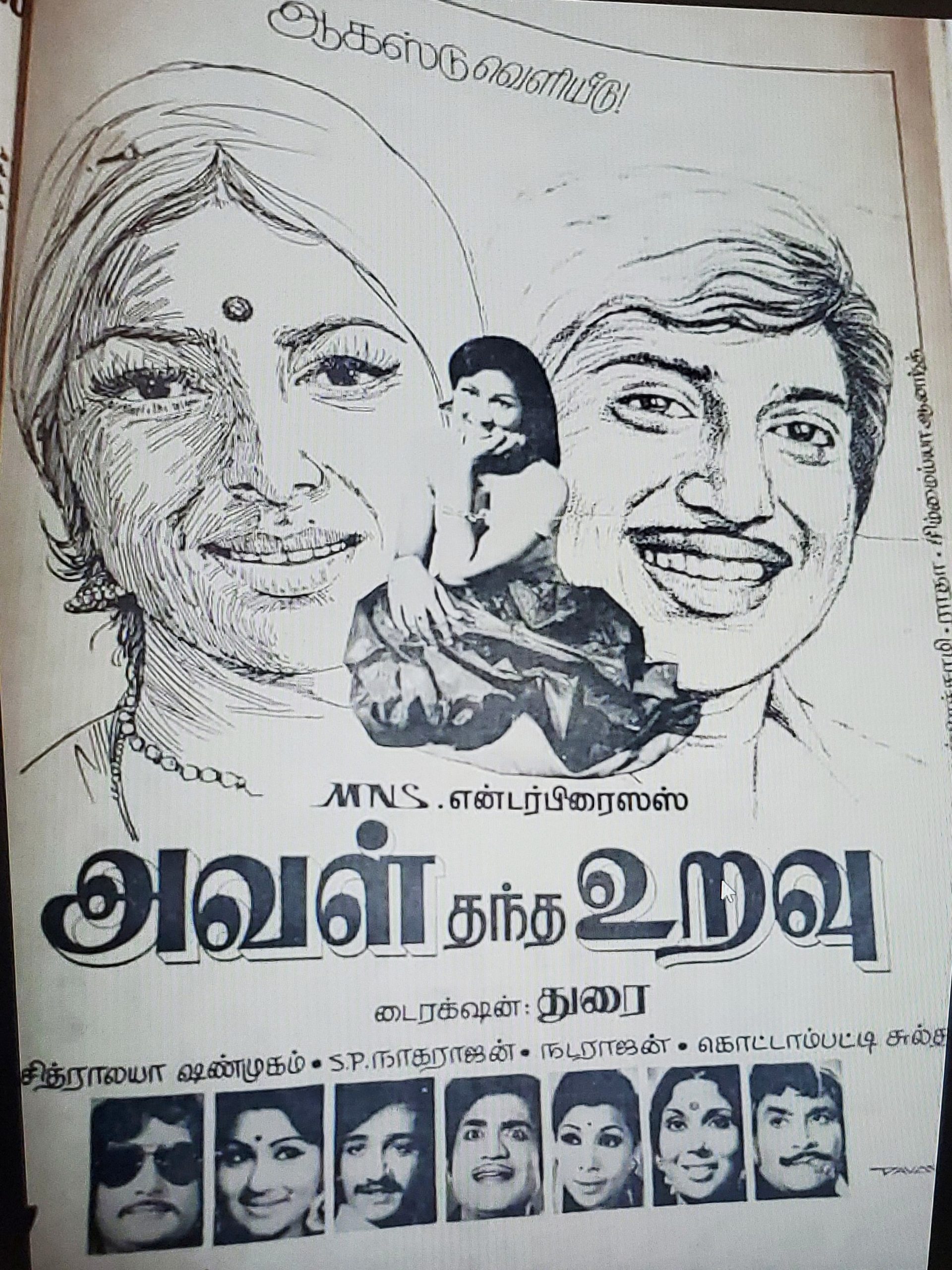Film poster — Aval Thantha Uravu